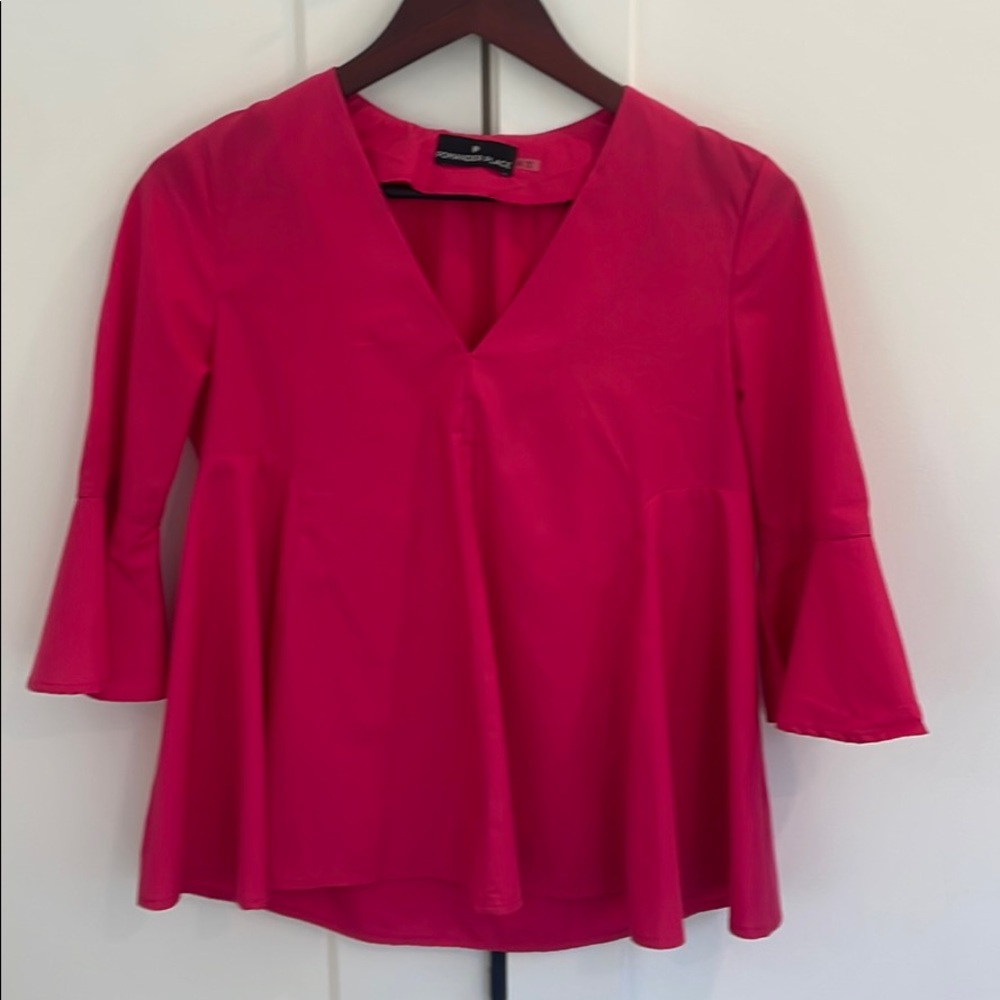 Tuckernuck Pomander Place pink top XS